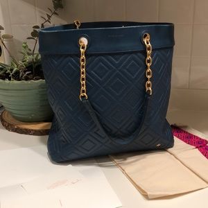 Tory Burch Fleming Bag Symphony Blue